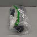 Coutgo Womens Low Kitten Heel Bow Heels Dress Shoes Closed Pointed Toe Ankle Strap Elegant Wedding Party Pumps Black 8,5