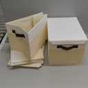 Large Nursery Closet Organizer Bins with Lids 4 Pack - 23 QT Decorative Storage Baskets for Living Room Bedroom Shelf - Stackable Storage Boxes with Lids Handles for Clothes Sweater Book Towel Purse