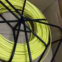 Fish Tape Fiberglass 6MM 328FT Fish Tape Puller Fiberglass Wire Cable Running with Cage [6mm*100m]