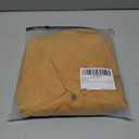 Floerns Women's Plus Size Cold Shoulder Long Sleeve Mock Neck Loose Blouse Top (Yellow, XXXL)