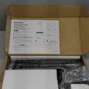 Single LCD Computer Monitor Free-Standing Desk Stand Mount Riser for 13 inch to 32 inch screen with Swivel, Height Adjustable, Rotation, Vesa Base Stand Holds One (1) Screen up to 77Lbs(HT05B-001)) (Black)