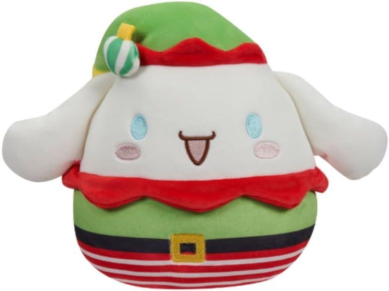 squishmallows - Sanrio Hello Kitty Cinnamoroll 8in Plush Holiday 2023 Christmas
