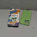 LOVE 3000 Designed for iPhone 15 Pro Max Case, Premium Silicone with [Soft Anti-Scratch Microfiber Lining] Shockproof Protective Phone Case for Men Women Girls 6.7", Matcha