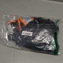 KwikSafety - Multi-Color Safety Vest for Women | Premium Reflective High Visibility Vest, ANSI Class Unrated (X-Large, Black | Regular Fit)