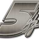 Rico Industries NASCAR Racing Signature Antique Nickel Auto Emblem for Car/Truck/SUV