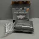 Heated Blanket Electric Blanket Throw - Fast Heating Blanket Throw Double Sided Sherpa Ultra Soft Cozy with 10 Heating Levels & 2-10 Hours Auto Off, Mashine Washable, 50 x 60 Inches, Grey