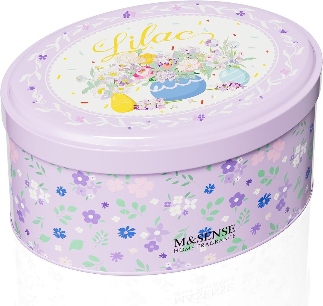 M&SENSE Dual-Wicks Lilac Scented Candles 12oz