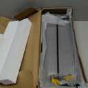 Yanwoo 304 Stainless Steel 4ft Garden Hose with Female to Male Brass Connector, 18mm Outer Diameter Flexible & Lightweight Heavy Duty Short Water Hose for Outdoor (4 Feet)