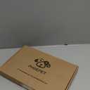 PHOEPET Reflective Dog Harness Large Breed Adjustable No Pull Vest with Handle 2 Metal Rings 3 Buckles [Easy to Put on & Take Off](L, Green)