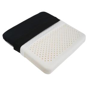 TIERSINI Latex Seat Cushion for Long Hours of Sitting - Office Chair, Car & Wheelchair，Pressure Relief Seat Cushion for Sciatica and Tailbone Pain Relief, Maintains Shape,Bouncy Soft and Supportive.