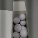 Junkin 24 Pcs Foam Golf Practice Balls Realistic Feel and Flight Training Sport Balls Elastic Soft Foam Golf Balls for Indoor or Outdoor Backyard Training, 1.65"