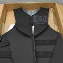 O'Brien Men's Traditional Neoprene Life Jacket, USCG Approved | USCG & Transport Canada Approved Vest with Front Hinge, Wide Armholes, Zip Closure, and Dual Adjustable Belts