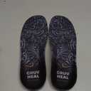 2 Packs of 220+ lbs Plantar Fasciitis High Arch Support Insoles Men Women - Orthotic Shoe Inserts - Boot Work Shoe Insole (Black, M) (M(Men 9-10.5/Women 10-11.5))