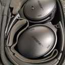 Bose QuietComfort Headphones - Wireless Bluetooth Headphones, Active Over Ear Noise Cancelling and Mic, USB-C Charging, Deep Bass, Up to 24 Hours of Playtime, Black