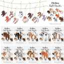 40 Sets Veterinary Appreciation Day Gift Dog Thank You Scented Ornaments and Cards Vet Appreciation Gifts for Veterinary Assistant Vet Med Pet Lover
