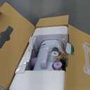 Sewing Machine for Beginners, Portable Mini Small Sewing Machine with 50 Pcs Fabric and 32 Pcs Sewing Threads Kit, 12 Built-in Stitches 2 Speed with Foot Pedal (Purple)