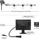 SUNTHIN 100ft Solar String Light Outdoor, USB Rechargeable Patio Solar Outdoor Lights with Waterproof & Shatterproof 30 LED Bulbs for Backyard, Porch, Garden, Pool, Party, Camping