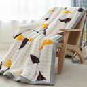 Fleece Bed Blankets Queen Size - Soft Lightweight Plush Fuzzy Cozy Luxury Blanket Microfiber Throw for Couch Bed,All-Season Breathable,80x90 Inches (Triangle)