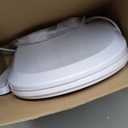 ZMJH ZMA102 Bidet Toilet Seat, Unlimited Warm Water, Vortex Wash, Electronic Heated, Warm Air Dryer, Rear and Front Wash, LED Light, Need Electricity, White, (Elongated)