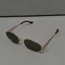 livho 2025 Trendy Oval Sunglasses - Stylish Polarized Shades for Everyday - Retro Metal Frames
