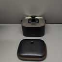 PETLIBRO Upgrade Cat Water Fountain, Cordless Cat Fountain Battery Operated, App Monitoring 3L/101oz Dockstream 2 Pet Water Fountain with Stainless Steel Tray, 5GHz WiFi Dog Water Bowl Dispenser (Black)