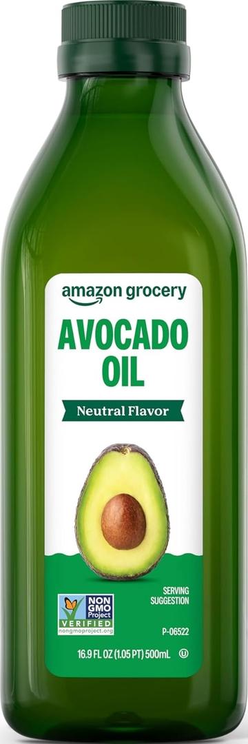 Amazon Grocery, Avocado Oil, 16.9 Fl Oz (Previously Amazon Fresh, Packaging May Vary) (EXP 04/13/28)