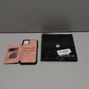 Vinich for iPhone 11 Wallet Case with Card Holder, RFID Blocking Credit Slots Kickstand Shockproof Phone Cover Fit for iPhone 11 6.1" Rose Pink