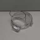 4 Locking Tabs DLC-117BGTXT-1 Food Processor Work Bowl Cover 7-Cup Compatible with Cuisinart DLC-10 Series, Fits Work Bowl FP-631AGTXT-1 Top with 4 Tabs