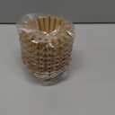 Disposable Small Coffee Filters,100PCS Unbleached Basket Coffee Paper Filter for Ninja Pods & Grounds Specialty Single-Serve Coffee Maker PB051 PB041, Kalita Wave Dripper 155, 1-2 Cup