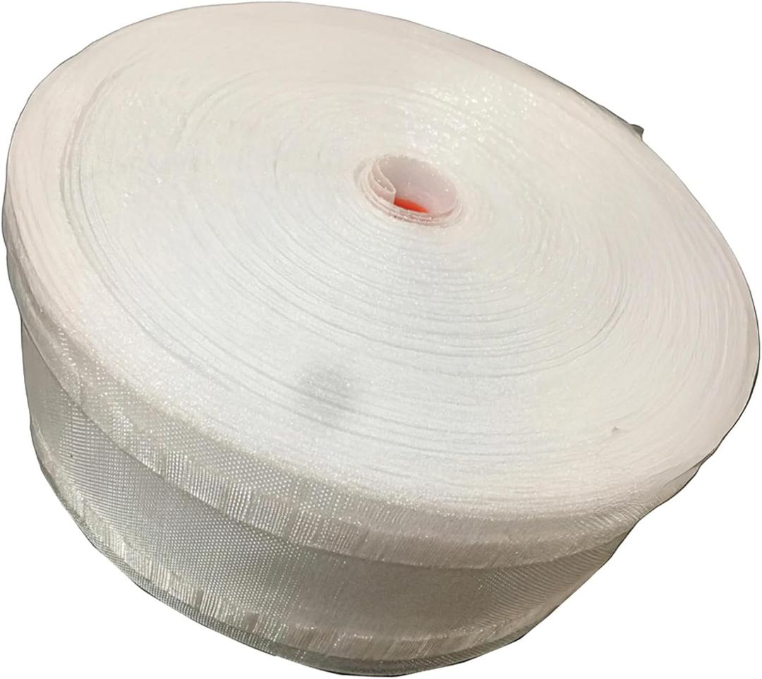 Transparent 3.14 In (8 Cm) Nylon 32.80 Ft (10 M) Tape, Curtain Double-Sided Pleat Tape, Ideal For Hanging And Curtain Pleat Design