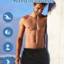 Men's Swim Trunks Quick Dry Bathing Suit Swimming Board Shorts Mesh Lining Beach Swimwear (XL)