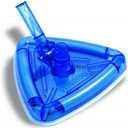 Swimline HydroTools Clear Super Aero-Vac Weighted Pool Vacuum Head