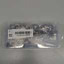 Grommet Tool Kit, Grommet Setting Tool and 100 Sets Eyelets with Storage Box, 1/2 Inch Inside Diameter