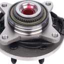 MACEL 515079 4WD Front Wheel Hub Bearing Assembly Compatible with 2004-2008 Ford F150, 2006-2008 Lincoln Mark LT 6 Lugs W/ABS