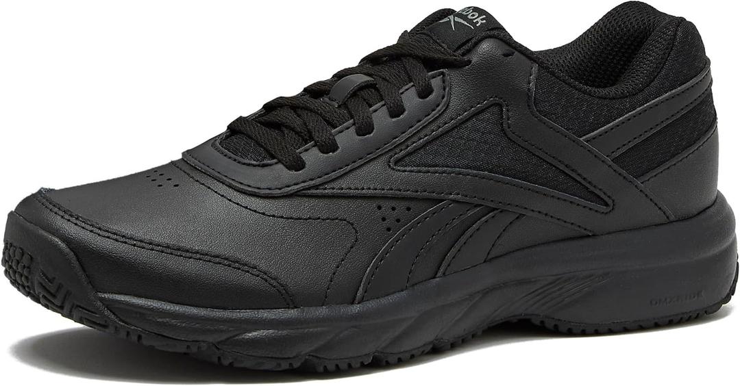 Reebok Women's Work N Cushion 4.0 Walking Shoe, Black/ Cold Grey/ Black, 7 M US