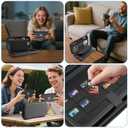 Keshoyal Switch Carrying Case Compatible With Nintendo Switch 2, With 12 Games Cartridges Protective Hard Shell Travel Carrying Case Pouch For Console & Accessories (Compact DS Style )