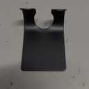 VIS'V Shower Wall Razor Holder, Metal Adhesive Razor Hooks for His and Hers, Waterproof, Black, 1 Pc