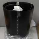 6L Humidifiers for Bedroom Large Room Home,Cool and Warm Humidifier for Baby and Plants Hot Mist Top Fill Desk Humidifier Oil Diffuser,Quiet,Auto Mode,360Nozzle-Midnight Black(2026 Upgraded)