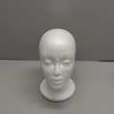 SHANY Styrofoam Model Heads ,Hat Wig Foam Mannequin Female Wig Head Stand ,Mannequin Head for wigs , Wig Holder - Round Base , 10.5 Tall with 20 1/2 Inches Circumference Female Mannequin Head -1 Piece