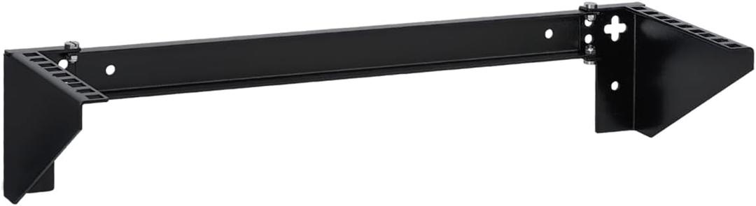 RackPath 3U Vertical Wall Mount Rack - Heavy Duty 125lbs Capacity Vertical Mounting Bracket (3U)