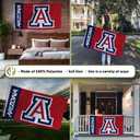 Desert Cactus University of Arizona Flag Wildcats UA Banners 100% Polyester Indoor Outdoor 3x5 feet Flags (Design R)