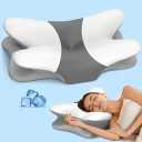 Besyodo Cervical Pillow for Neck Pain Relief  Ergonomic Neck Pillow for Sleeping, Contour Memory Foam Pillows Side Sleeper Pillow for Neck Support, Bed Pillow for Back Stomach Sleepers