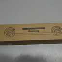 Sneatup Suction Cup Extendable 17-29" Stainless Steel Towel Bar (Matte Black)