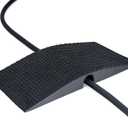 EV Charger Cable Protector Garage Door Pass Through, Design to Minimize Gaps, Soft Rubber, Heavy Duty, for All Tesla (Model 3/Y/X/S) and J1772 Mobile Chargers and Wall Connectors