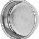 51mm Stainless Steel Coffee Filter Basket, 1 Cup Coffee 51mm Single Wall non-pressurized Filter Basket, Please check the size and shape carefully (1 Cup Single Wall)