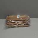4Pack Wood Serving Trays 11.5x4 Inch Charcuterie Boards Oval Wooden Plates Wood Serving Platter Cheese Dinner Plates Bulk for Dessert Snack Bread Fruit Appetizer Dishes