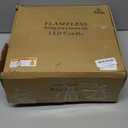 Flickering Flameless LED Candles, Battery Operated Candles 24 Pcs with Embedded Star String, Acrylic LED Pillar Candles with Remote, Suitable for Home Decoration to Create an Atmosphere (White)