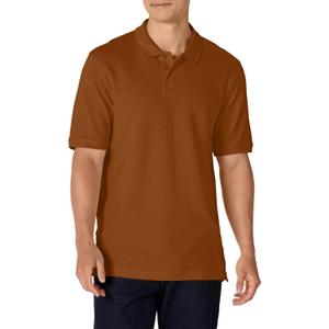 Amazon Essentials Men's Regular-Fit Short Sleeve Cotton Pique Polo Shirt (Available in Big & Tall)