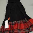 KYEESE Dog Sweater Thick Dog Sweaters for Small Dogs Male Comfy Dogs Clothes with Bowtie Soft Turtleneck Cat Sweaters Warm Pullover Pet Coats Stretchy Knitwear Pet Sweater Dress, Black, Large