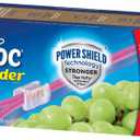 Ziploc Gallon Food Storage Slider Bags, Power Shield Technology for More Durability, 68 Count